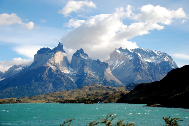 Chile montañas y parque nacional